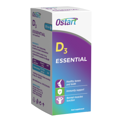 Ostart Essential D3 - վիտամին D3 լուծույթ